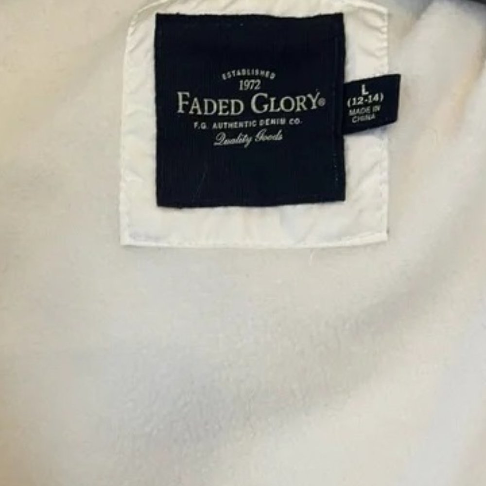 White Winter Bubble White Jacket Large - image 2